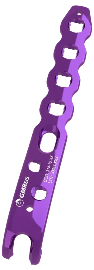 Placa Versalock® Gancho Distal de Tíbia Medial