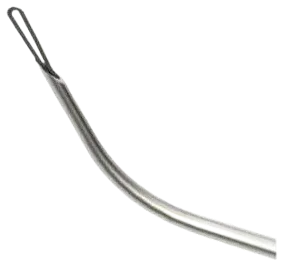Micro Easypass — passador de sutura com laço de nitinol
